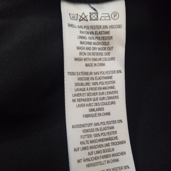 ⭐🆕FCUK French Connection black fit and flare mini dress - Picture 7 of 9